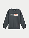 Cotton Rich NASA™ Sweatshirt (6-16 Yrs)