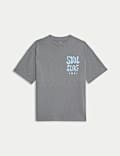 Camiseta 100% algodón con gráfico (2-16&nbsp;años)