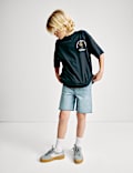 Pure Cotton Graphic T-Shirt (6-16 Yrs)