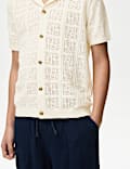 Pure Cotton Fine Knitted Shirt (6-16 Yrs)