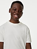 2pc Pure Cotton Shirt & T-Shirt Set (6-16 Yrs)