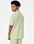 Linen Rich Shirt (2-16 Yrs)