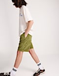 Pure Cotton Corduroy Shorts (6-16 Yrs)