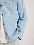 Pure Cotton Denim Shirt (6-16 Yrs)