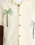 Pure Cotton Textured Shirt (6-16 Yrs)