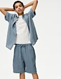 Linen Rich Shorts (2-16 Yrs)