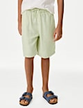 Linen Rich Shorts (2-16 Yrs)