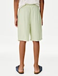 Linen Rich Shorts (2-16 Yrs)
