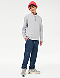 Relaxed Denim Cargo Jeans (6-16 Yrs)