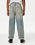 Pure Cotton Acid Wash Jeans (6-16 Yrs)