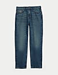 Relaxed Pure Cotton Jeans (6-16 Yrs)