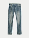 Cotton Rich Straight Jeans (6-16 Yrs)