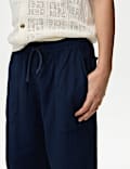 Linen Rich Trousers (6-16 Yrs)