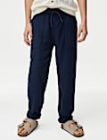 Linen Rich Trousers (6-16 Yrs)