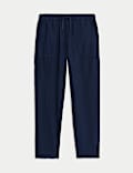 Linen Rich Trousers (6-16 Yrs)