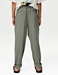 Linen Rich Trousers (6-16 Yrs)