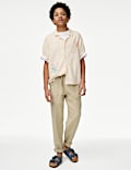 Linen Rich Trousers (6-16 Yrs)