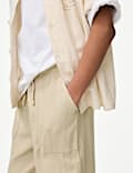 Linen Rich Trousers (6-16 Yrs)