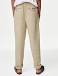 Linen Rich Trousers (6-16 Yrs)