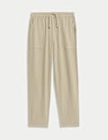 Linen Rich Trousers (6-16 Yrs)