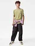 Pure Cotton Parachute Trousers (6-16 Yrs)