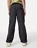 Pure Cotton Parachute Trousers (6-16 Yrs)