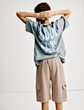 Cotton Rich Cargo Shorts (6-16 Yrs)