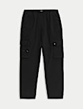 Relaxed Denim Cargo Trousers (6-16 Yrs)