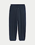 Cotton Blend Pique Joggers (6-16 Yrs)