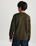 Cotton Rich Knitted Jumper with Wool (6-16 Yrs)