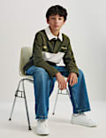 Cotton Rich Rugby Sweatshirt (6-16 Yrs)