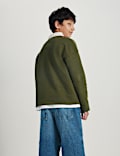 Cotton Rich Rugby Sweatshirt (6-16 Yrs)