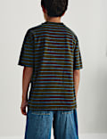 Pure Cotton Striped T-Shirt (6-16 Yrs)