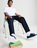 Cotton Blend Pique Joggers (6-16 Yrs)