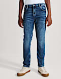 Cotton Rich Slim Jeans (6-16 Yrs)