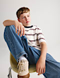 Relaxed Baggy Pure Cotton Jeans (6-16 Yrs)