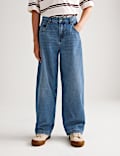 Relaxed Baggy Pure Cotton Jeans (6-16 Yrs)