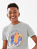 Cotton Rich Football T-Shirt (6-16 Yrs)