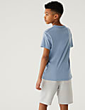 T-Shirt από 100% βαμβάκι, σετ των 3 (6-16 ετών)