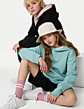Sudadera con capucha de algodón (6-16 años)