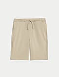 Cotton Rich Plain Shorts (6-16 Yrs)