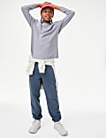 Pure Cotton Slogan Top (6-16 Yrs)
