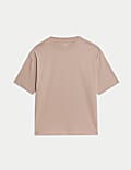 Pure Cotton Plain T-Shirt (2-16 Yrs)