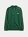 Tricot Slogan Zip Sweatshirt (6-16 Yrs)