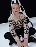 Fair Isle Knit Jumper (2-16 Yrs)