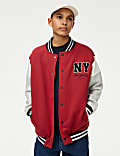 Cotton Rich New York Bomber Jacket (6-16 Yrs)
