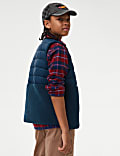 Borg Quilted Gilet (6-16 Yrs)