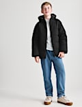 Hooded Padded Coat (6-16 Yrs)