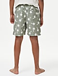 AOP Badeshorts mit Palmenmotiv (6&ndash;16 J.)