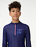 Graphic Long Sleeve Rash Vest (2-16 Yrs)